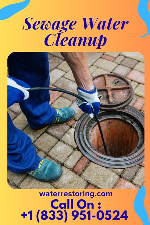 Sewage Water Cleanup in Twin Lakes, OK